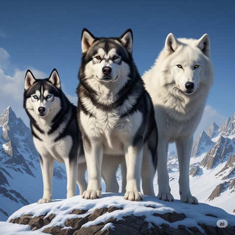 sfondi wolf, snout