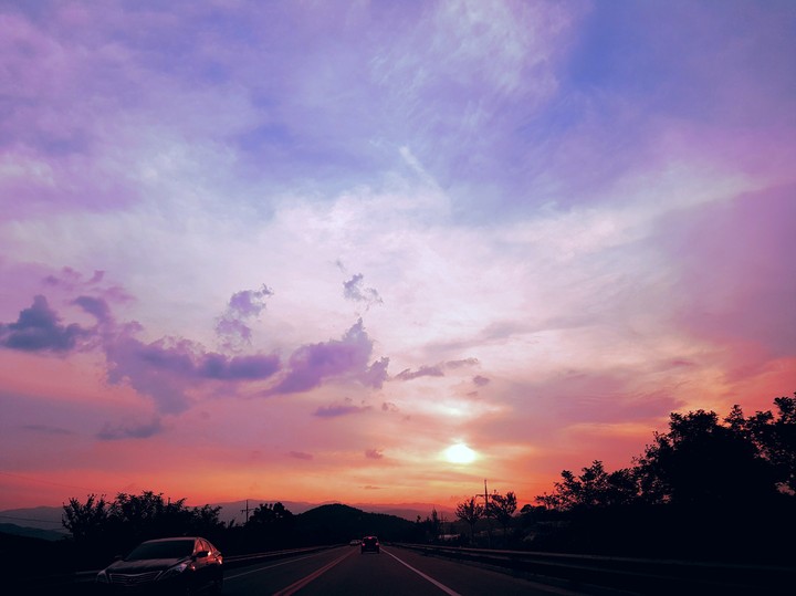 노을