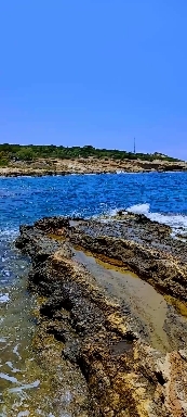 Rocky seafront
