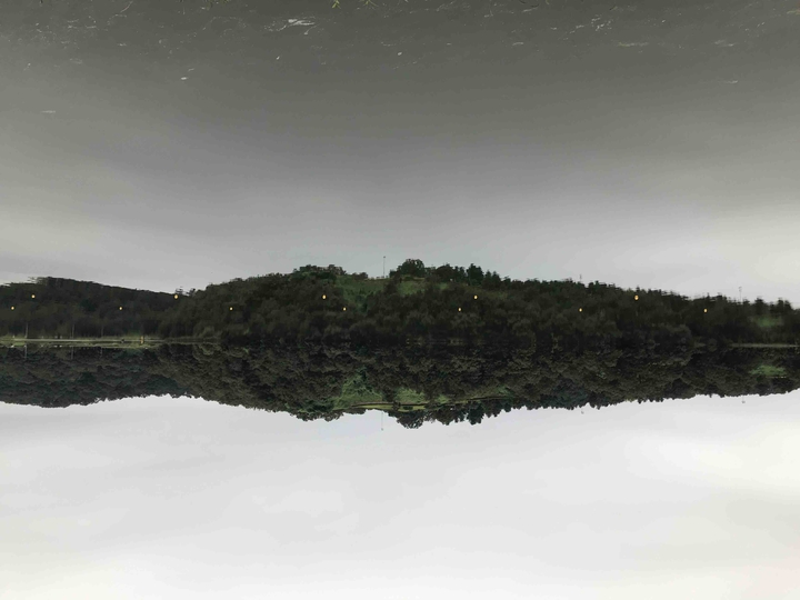 Sky and river