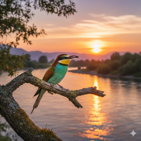 hình nền coraciiformes, beak