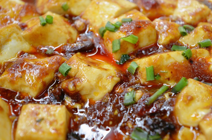 mapo toufu ( spicy beancurd in shanghai)