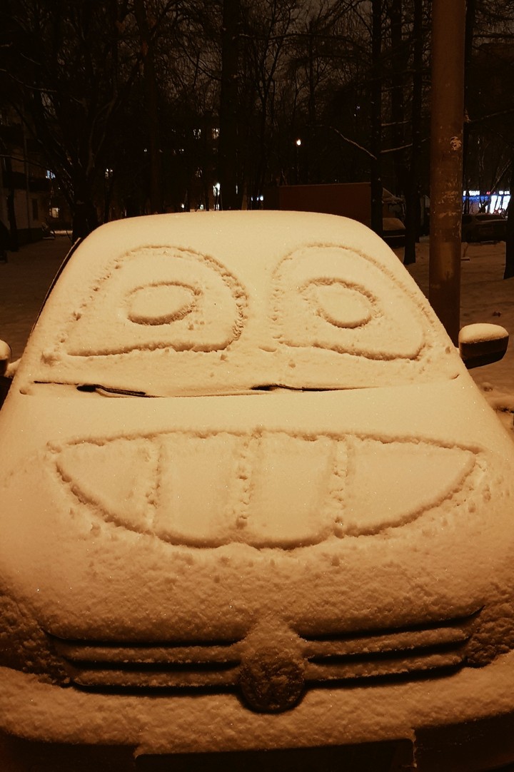 снежная тачка