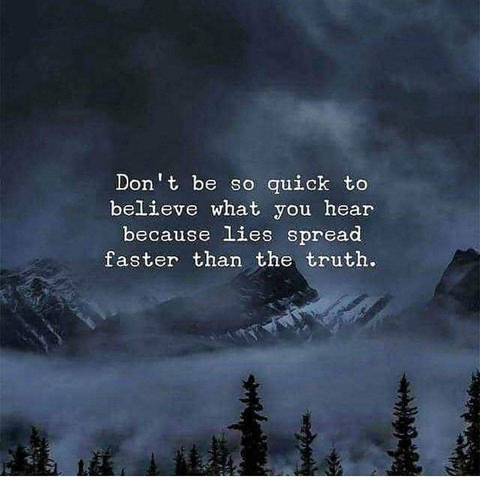 The truth