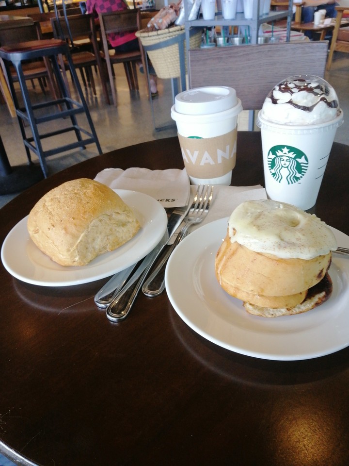 Coffee and pastries