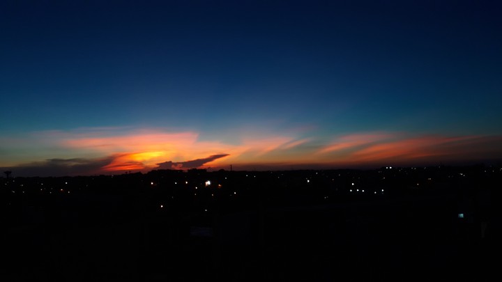 Pôr do sol