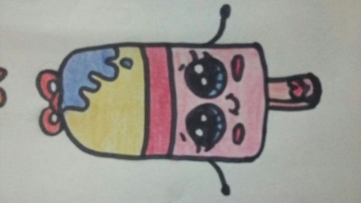it's small baby ice cream