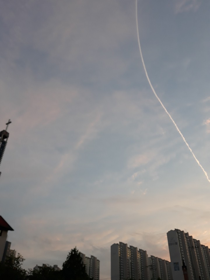 sky of Korea