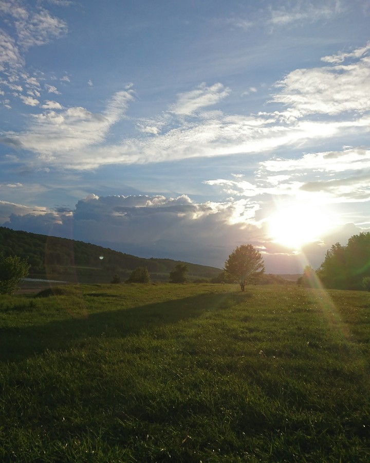 закат