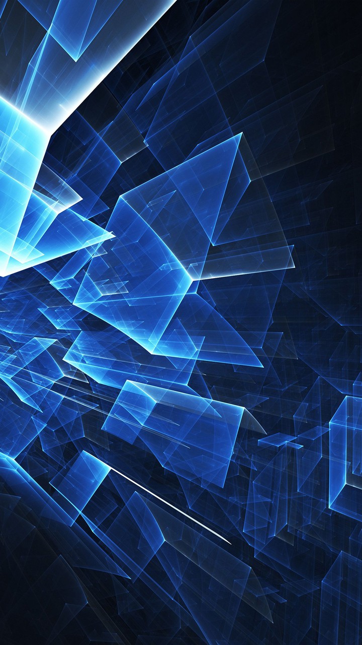 Abstract Cristal Cubes HD