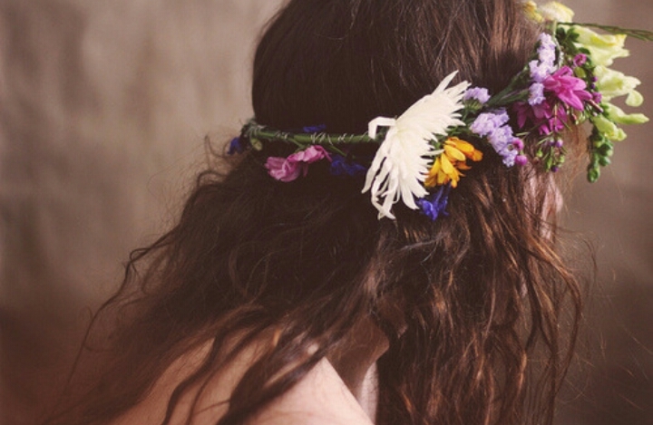 Flower on Hair