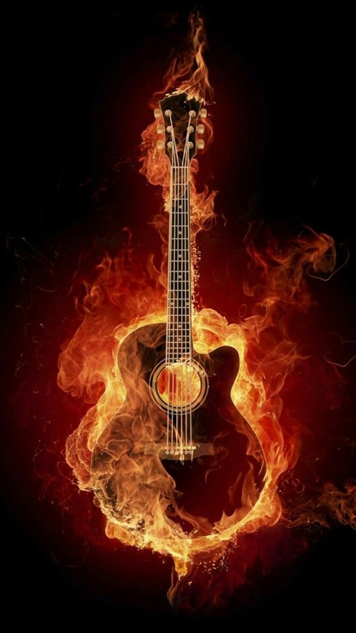 Fire Guitar
