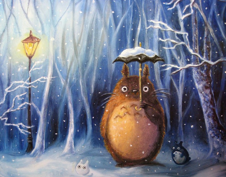 Christmas Totoro