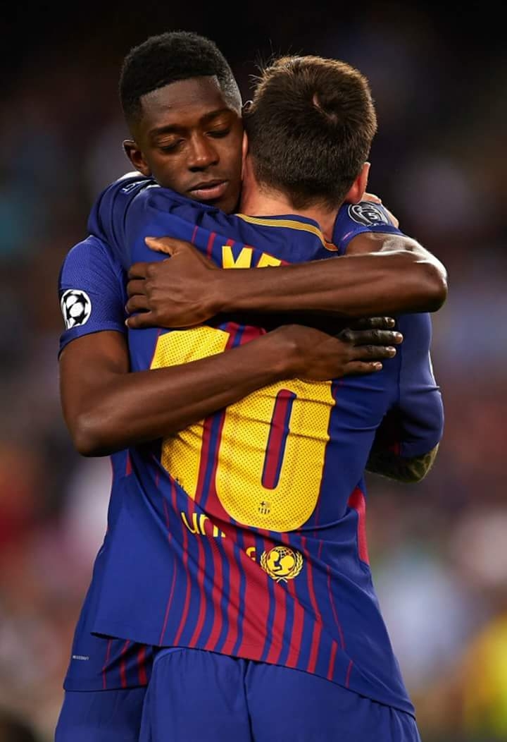 messi Ousmane Dembélé