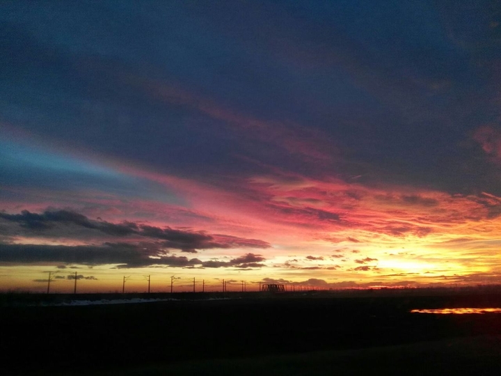 A nice view of a sky