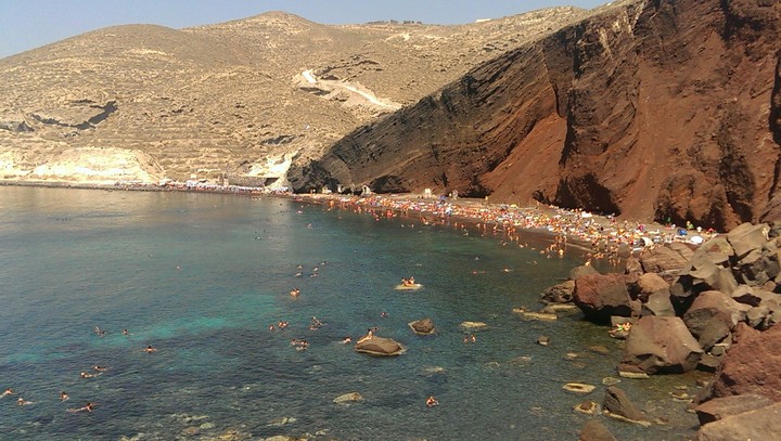 Red beach