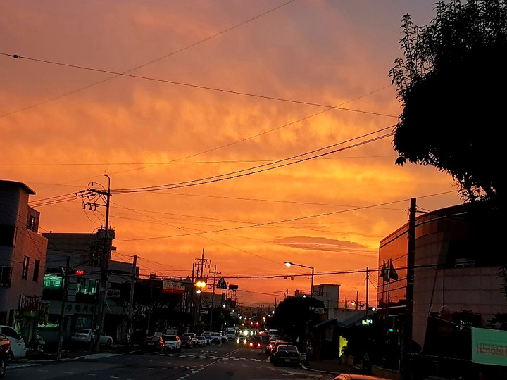 노을_sunset