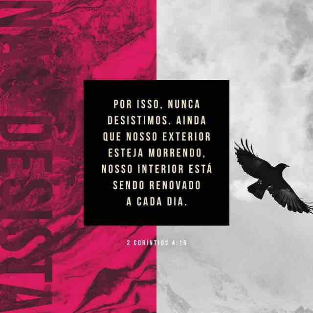 Versículo 2 Coríntios 4:16