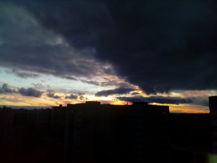небо