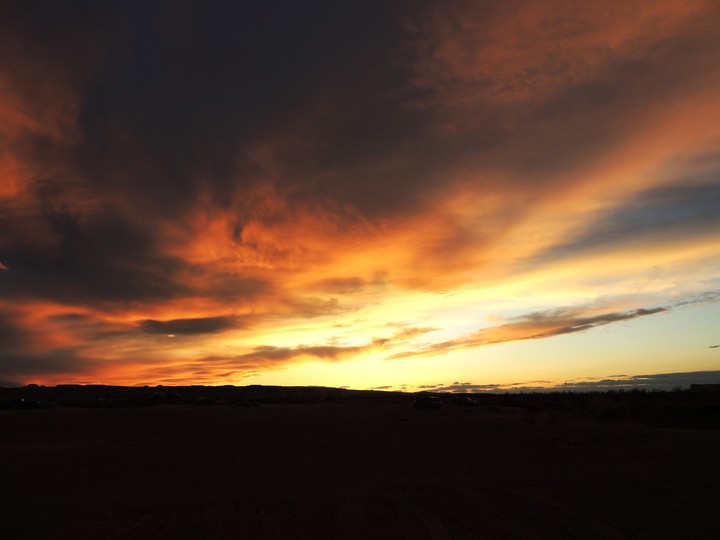 sky in fire