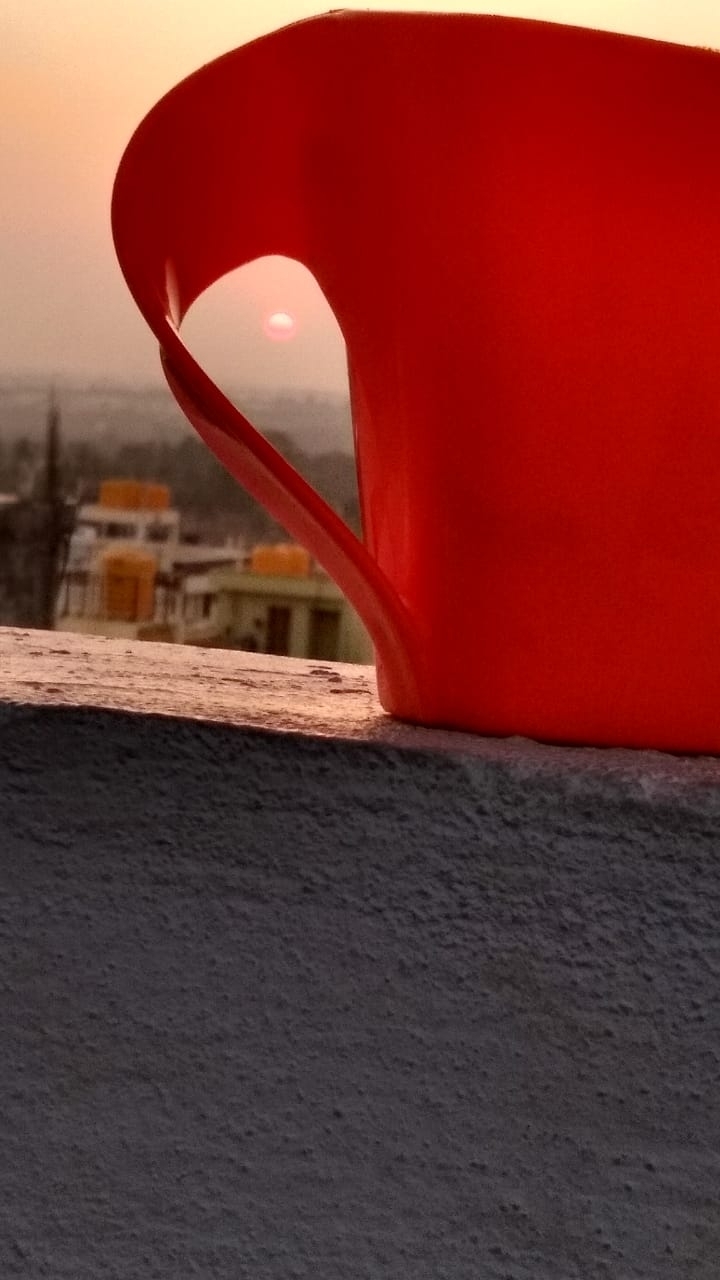 sun is in center