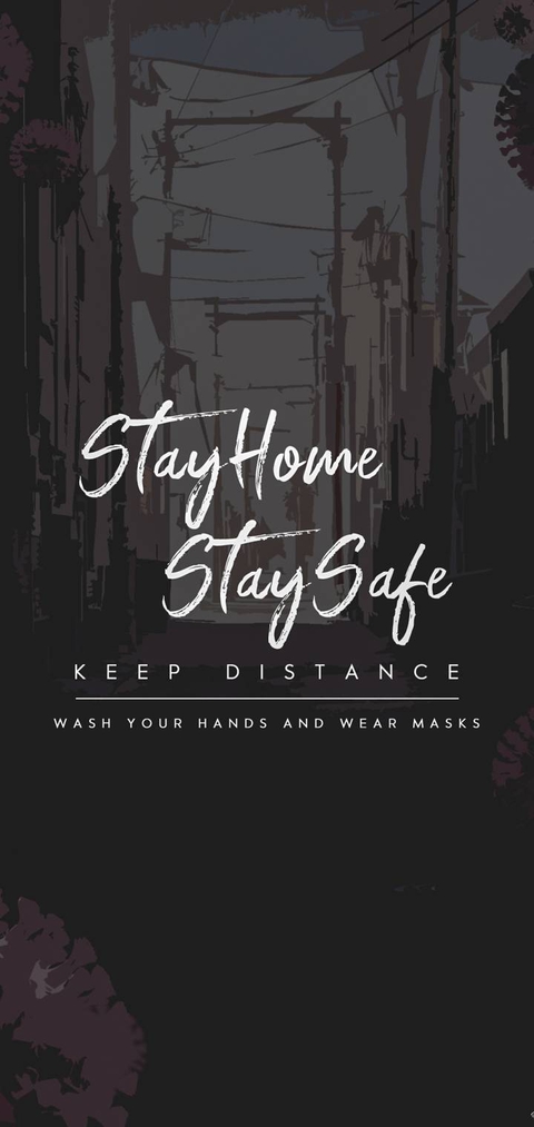 stay home
