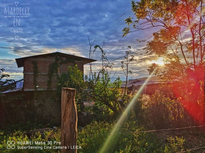 atardecer