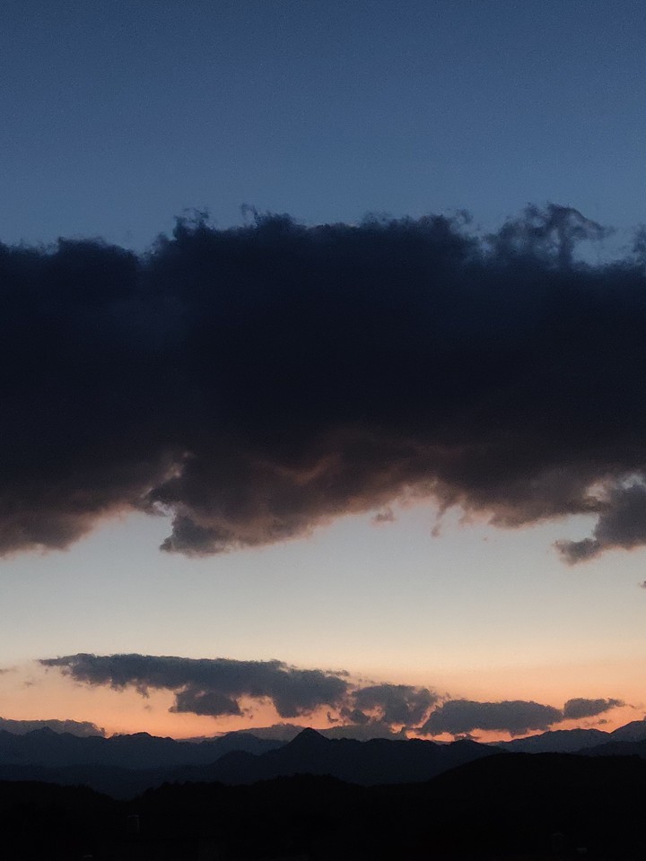 dark sky.