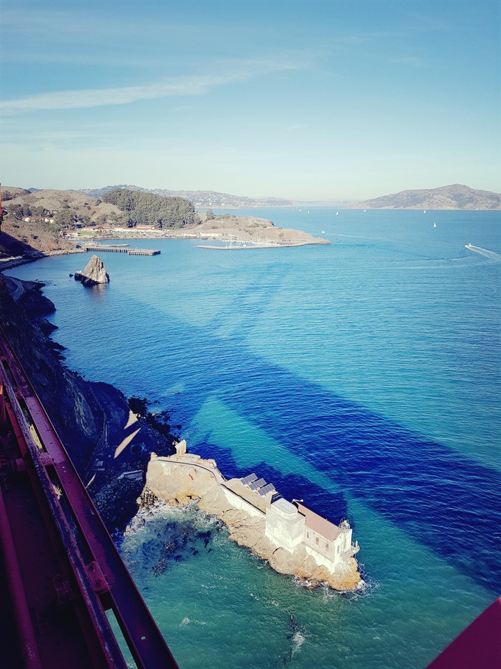 San Francisco golden bridge view