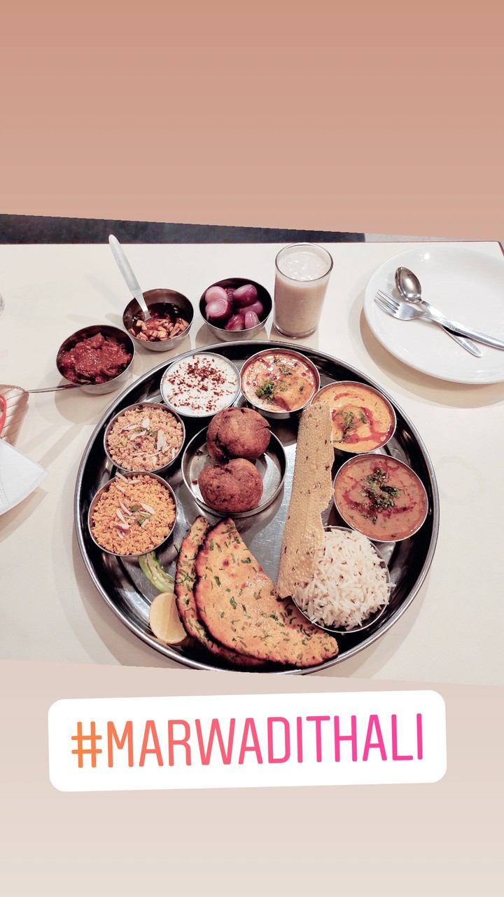 Marwadi thali