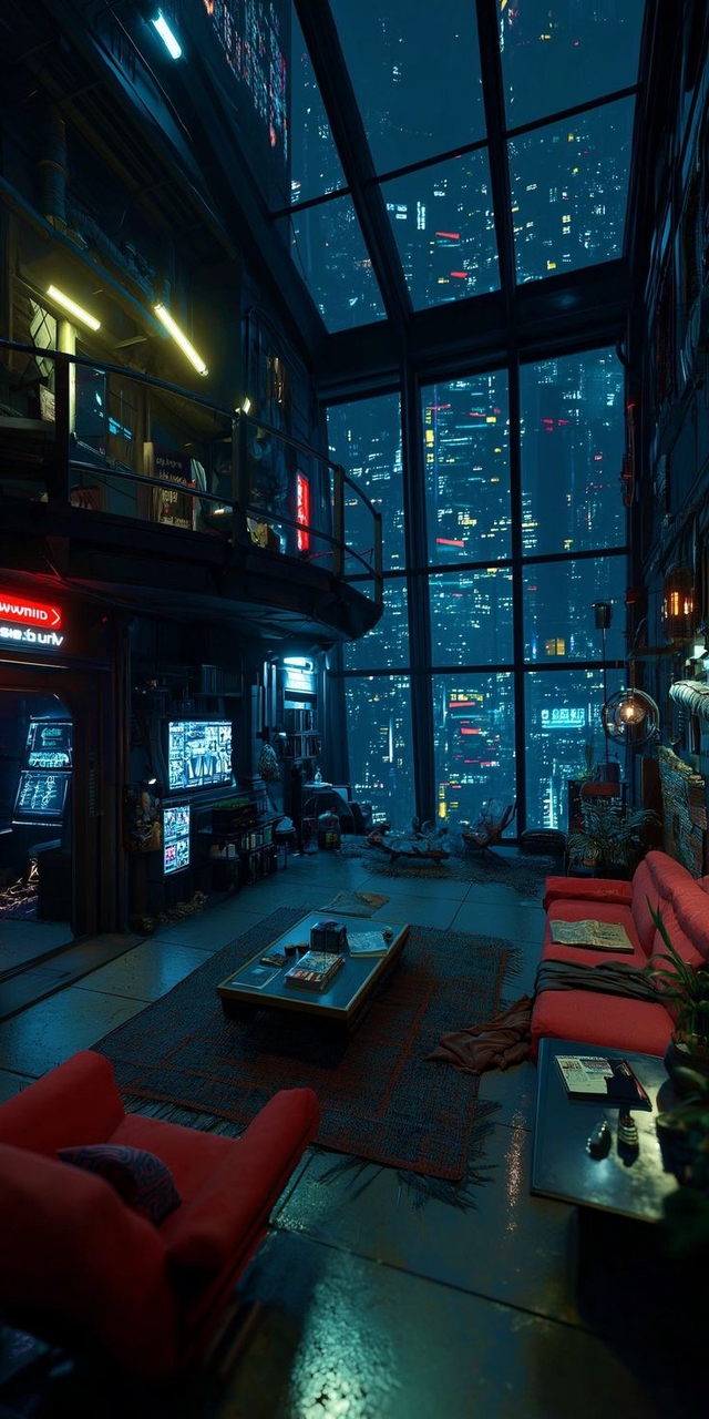 sfondi night, metropolis