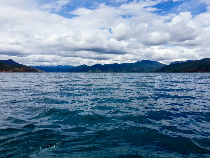 Lugu Lake in Yunnan, China