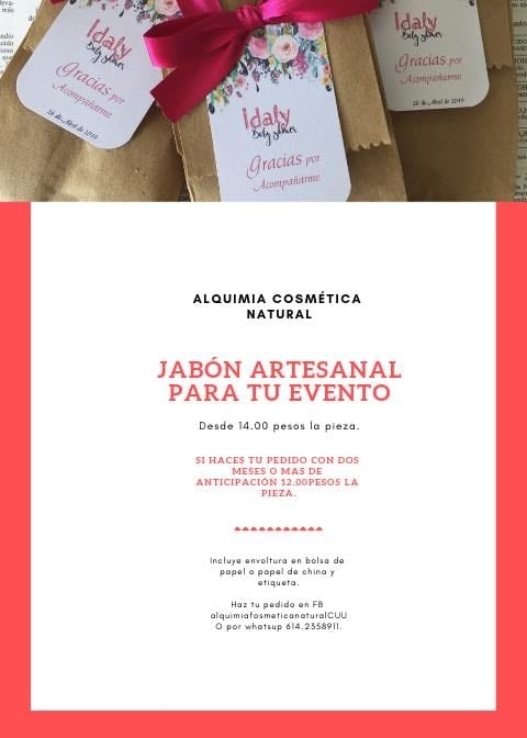 jabones XV años