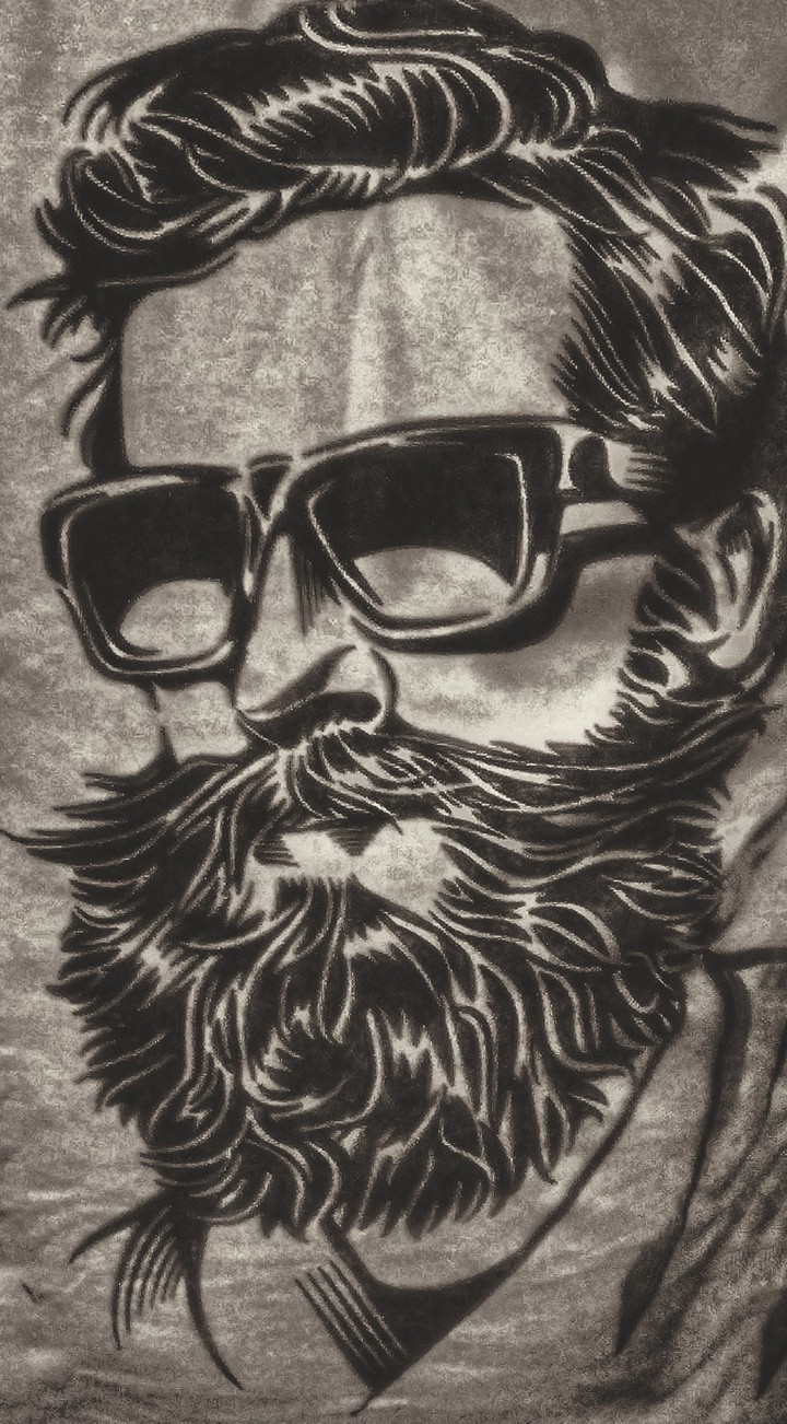 beard man