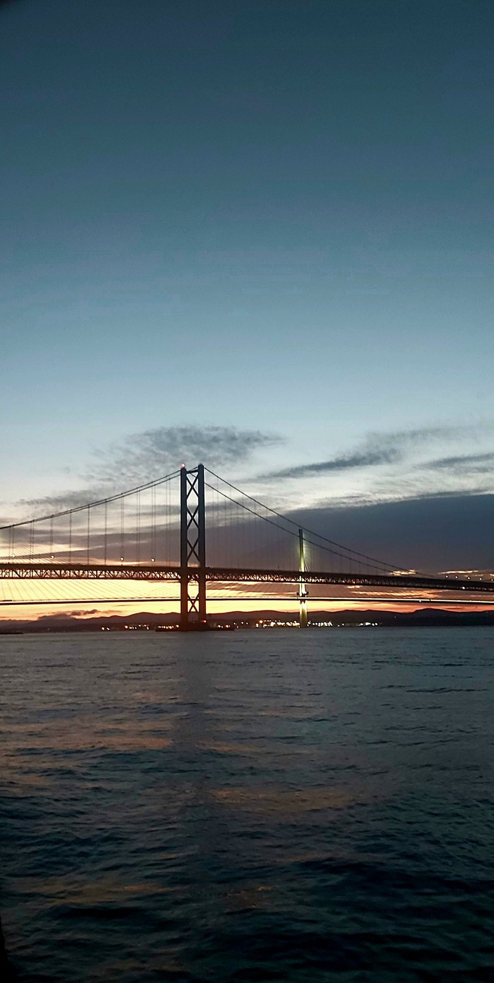 Beach & Bridge , Summer in Scotland