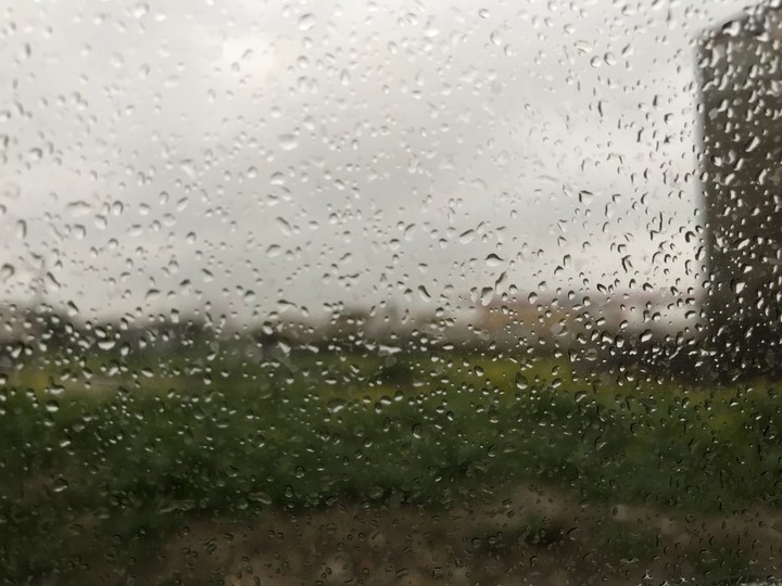 raining