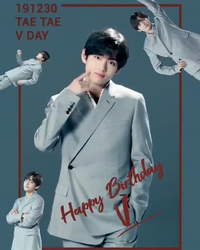Happy Birthday Kim Tae-hyung