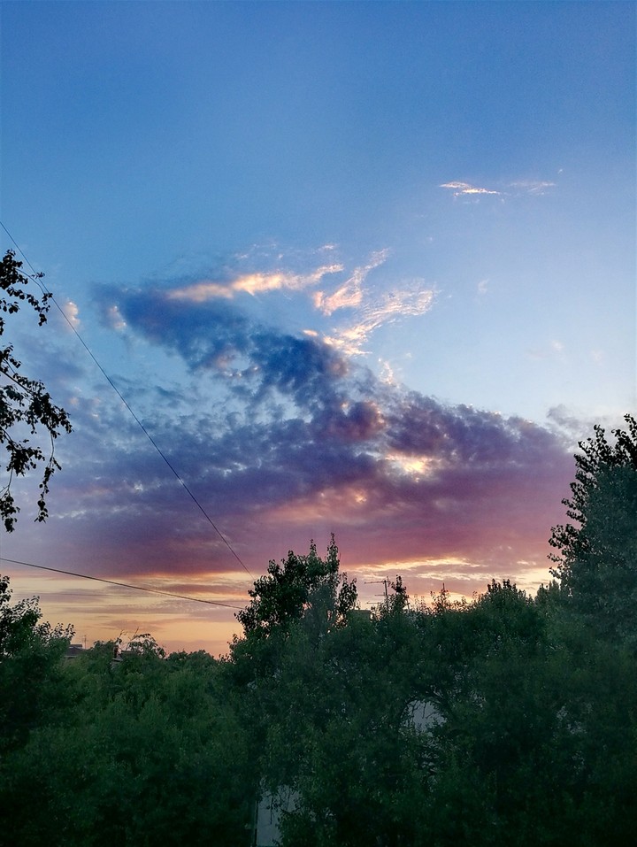 закат