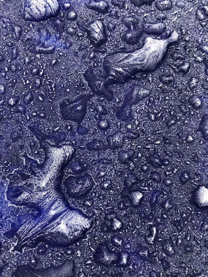 frozen water