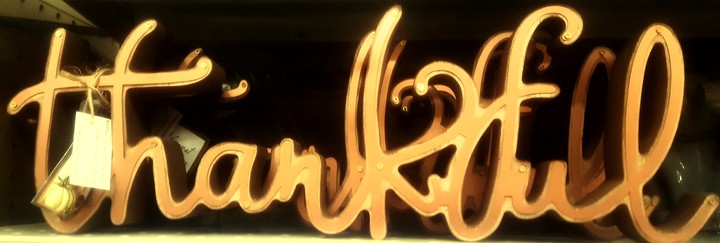 ' thankful '