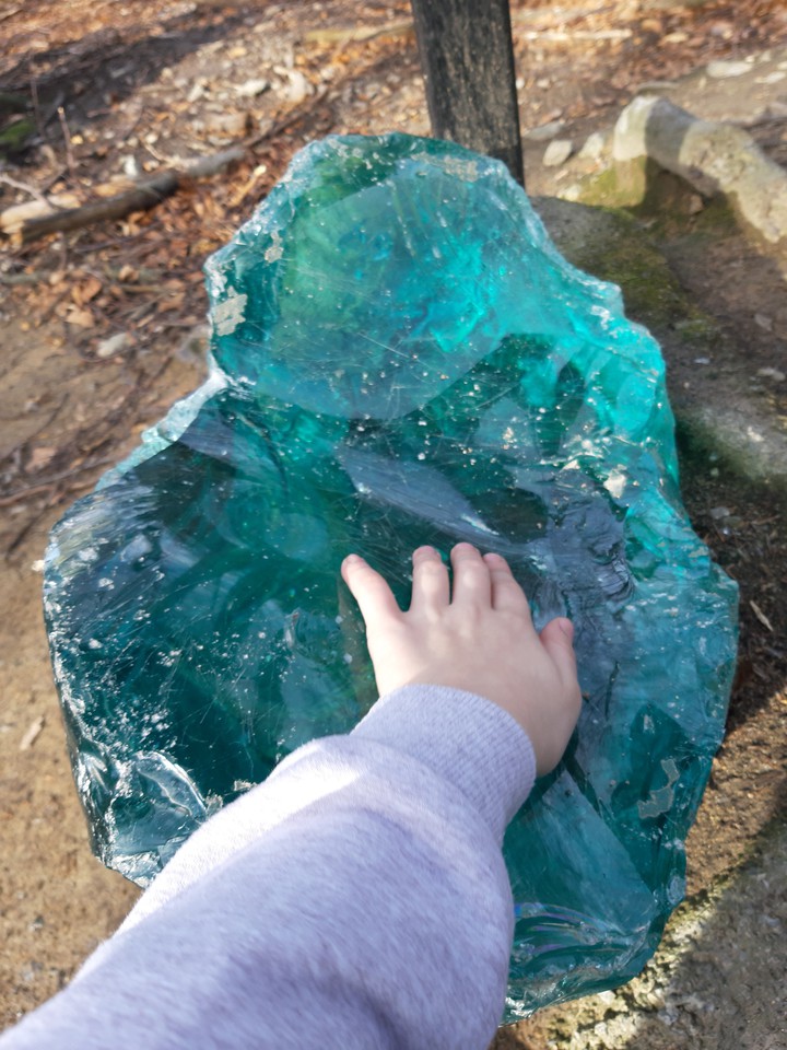 A big glass is look like a water