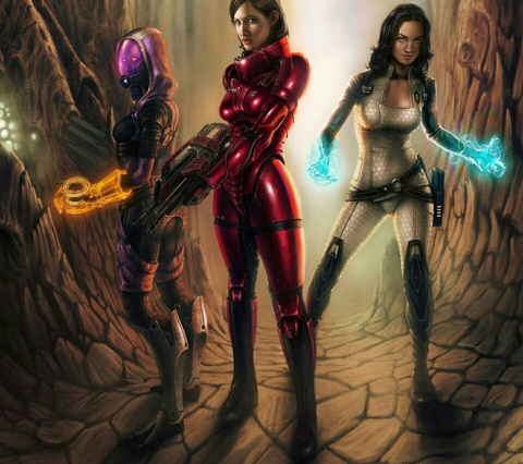 Mass Effect Ladies Fan Art