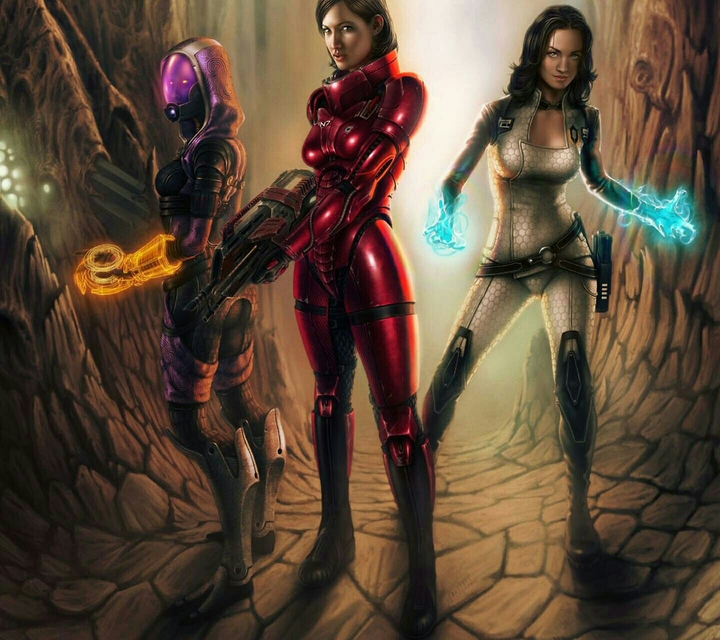 Mass Effect Ladies Fan Art