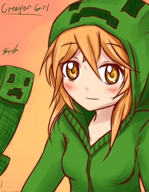 Anime Creeper Girl