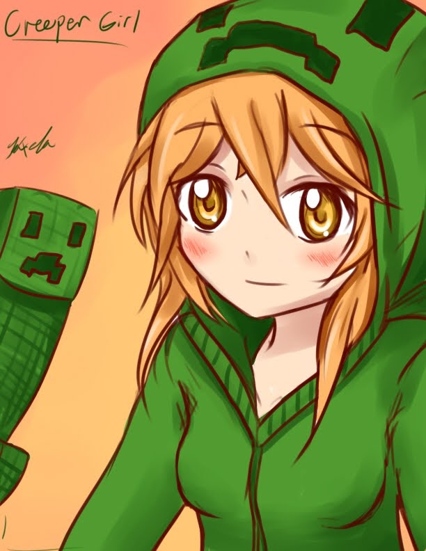 Anime Creeper Girl