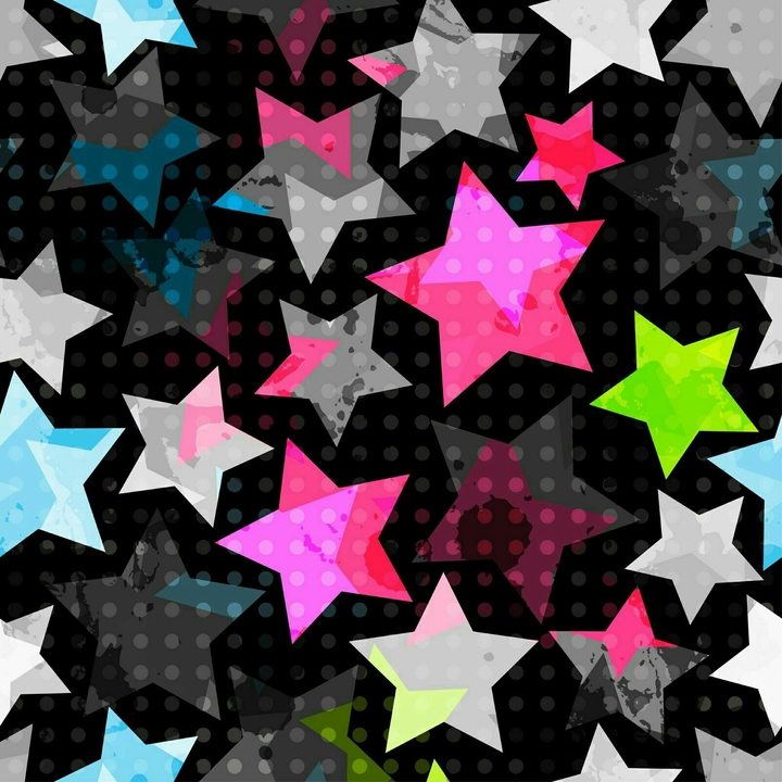 colorful stars
