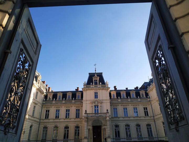 The Potocki Palace in Lviv, Ukraine