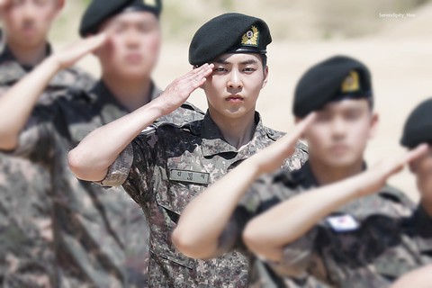 Corporal Minseok ❤️