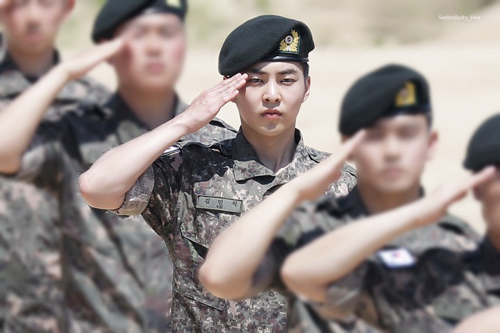Corporal Minseok ❤️