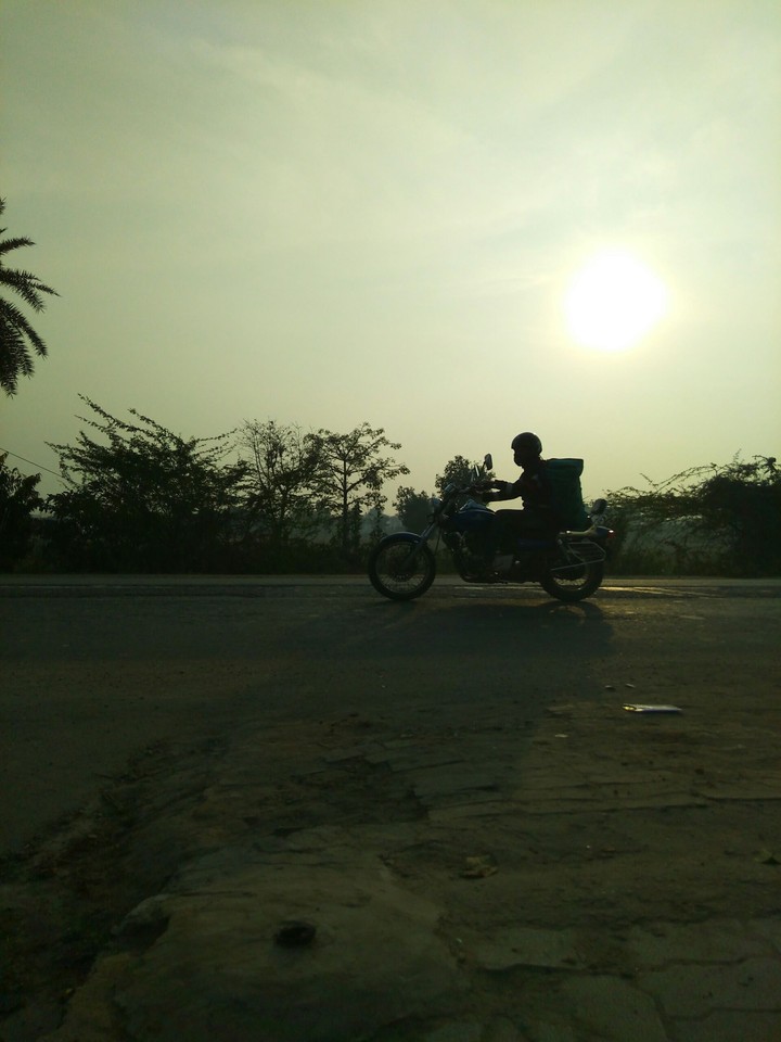 A journey with sun.